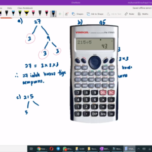 CALCULATOR SCIENTIFIC VN-570MS FOR EDUCATION